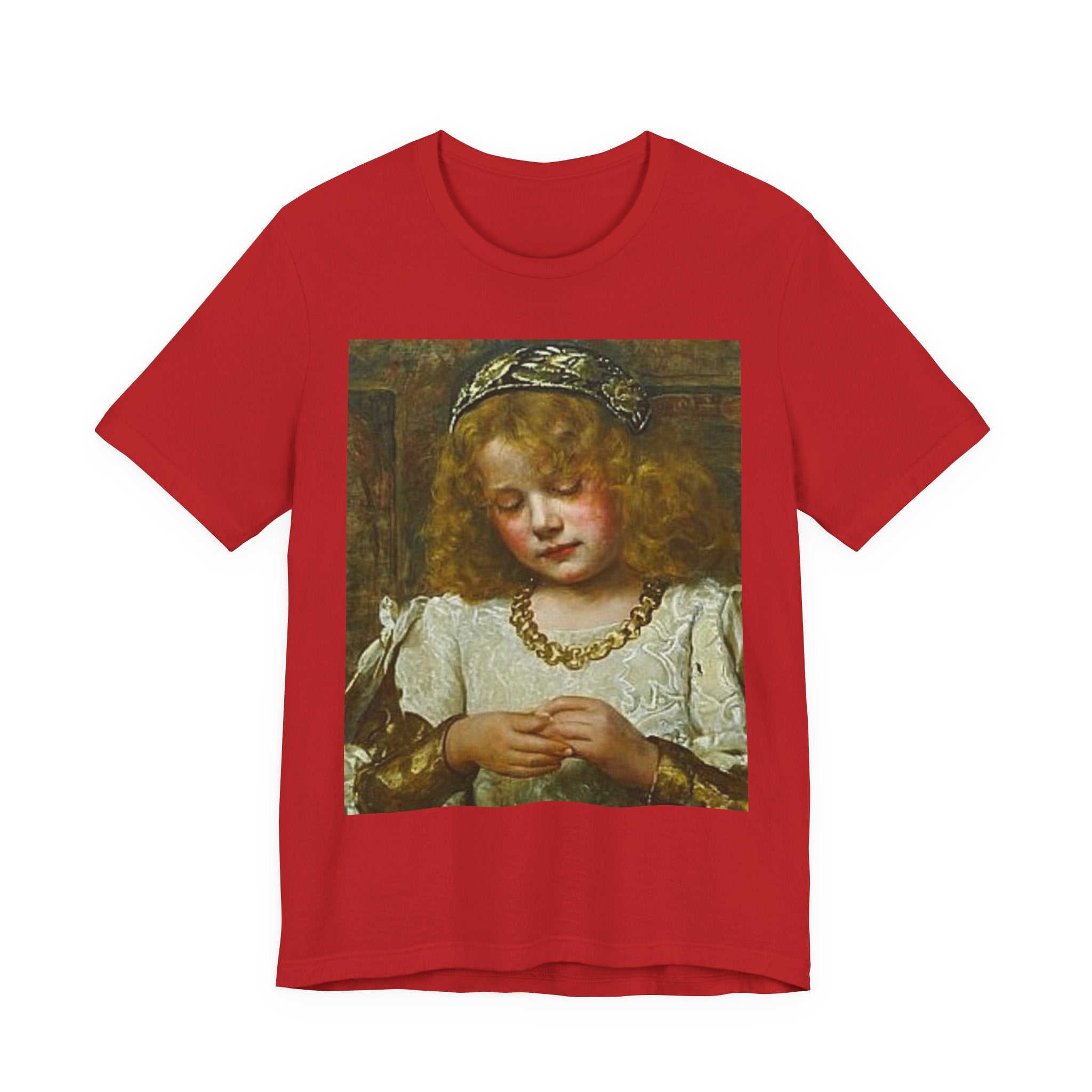 Vintage Renaissance Portrait T-Shirt — Angelic Child Art Print Tee