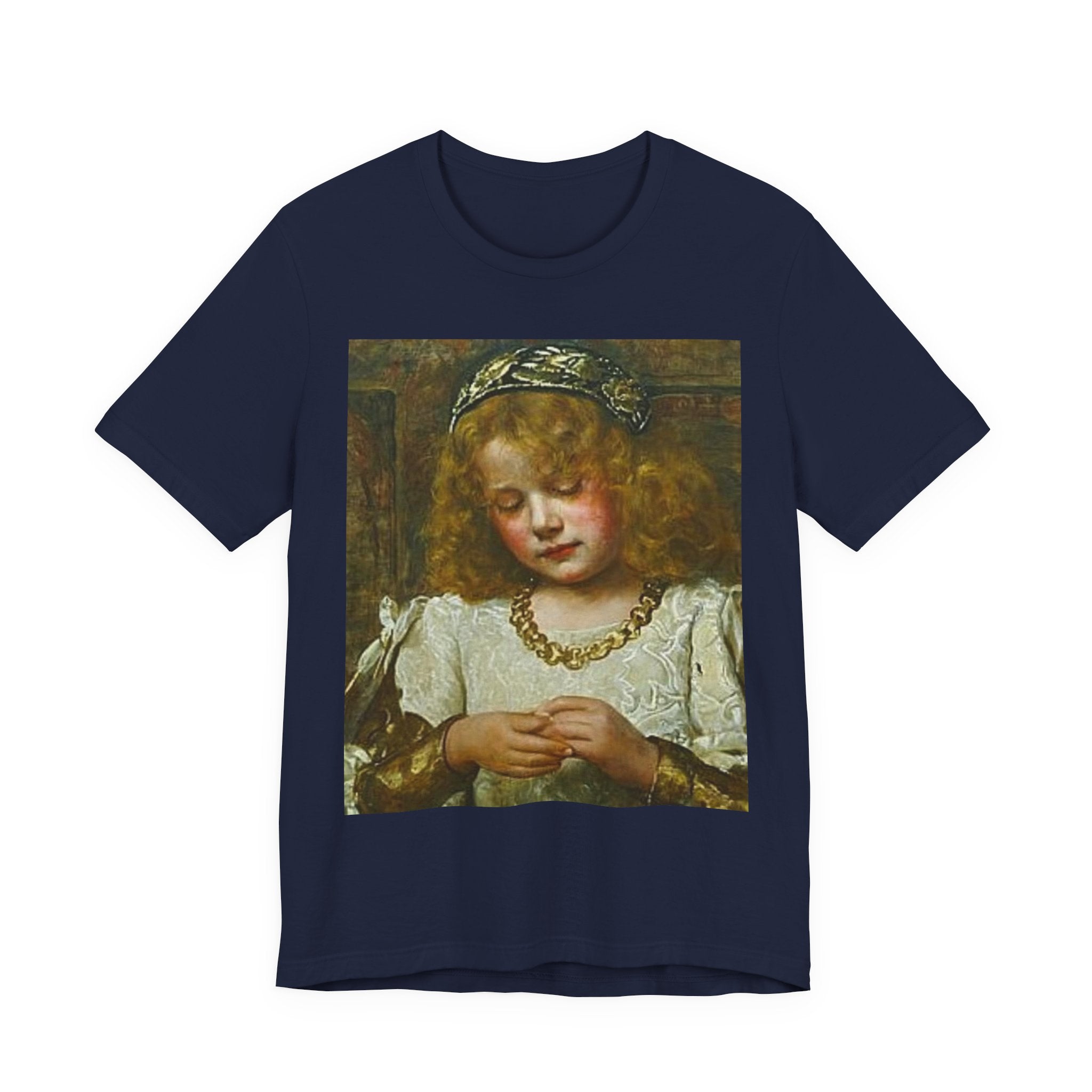 Vintage Renaissance Portrait T-Shirt — Angelic Child Art Print Tee