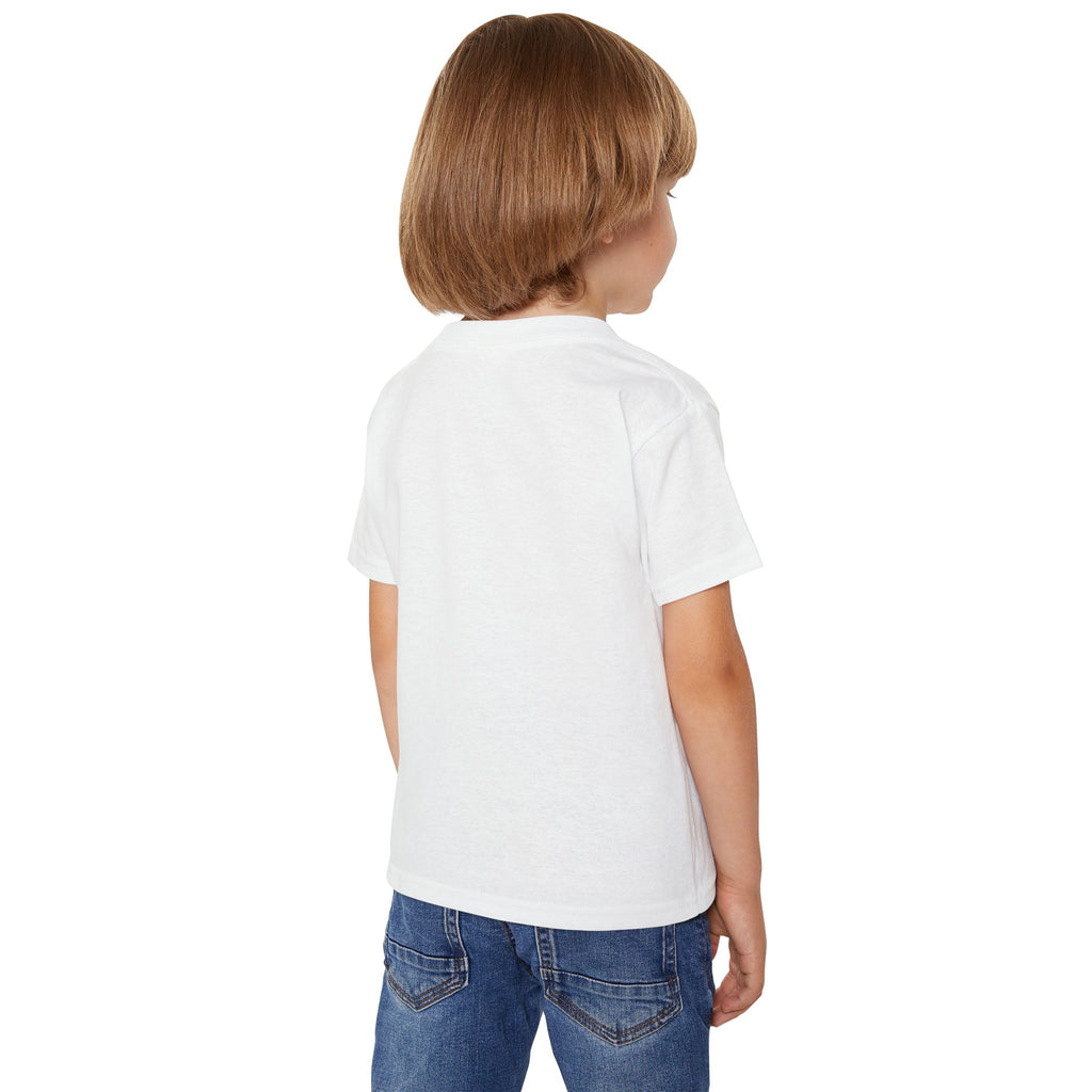 Toddler T‑Shirt — Vintage Kids Playing Alleyway Illustration