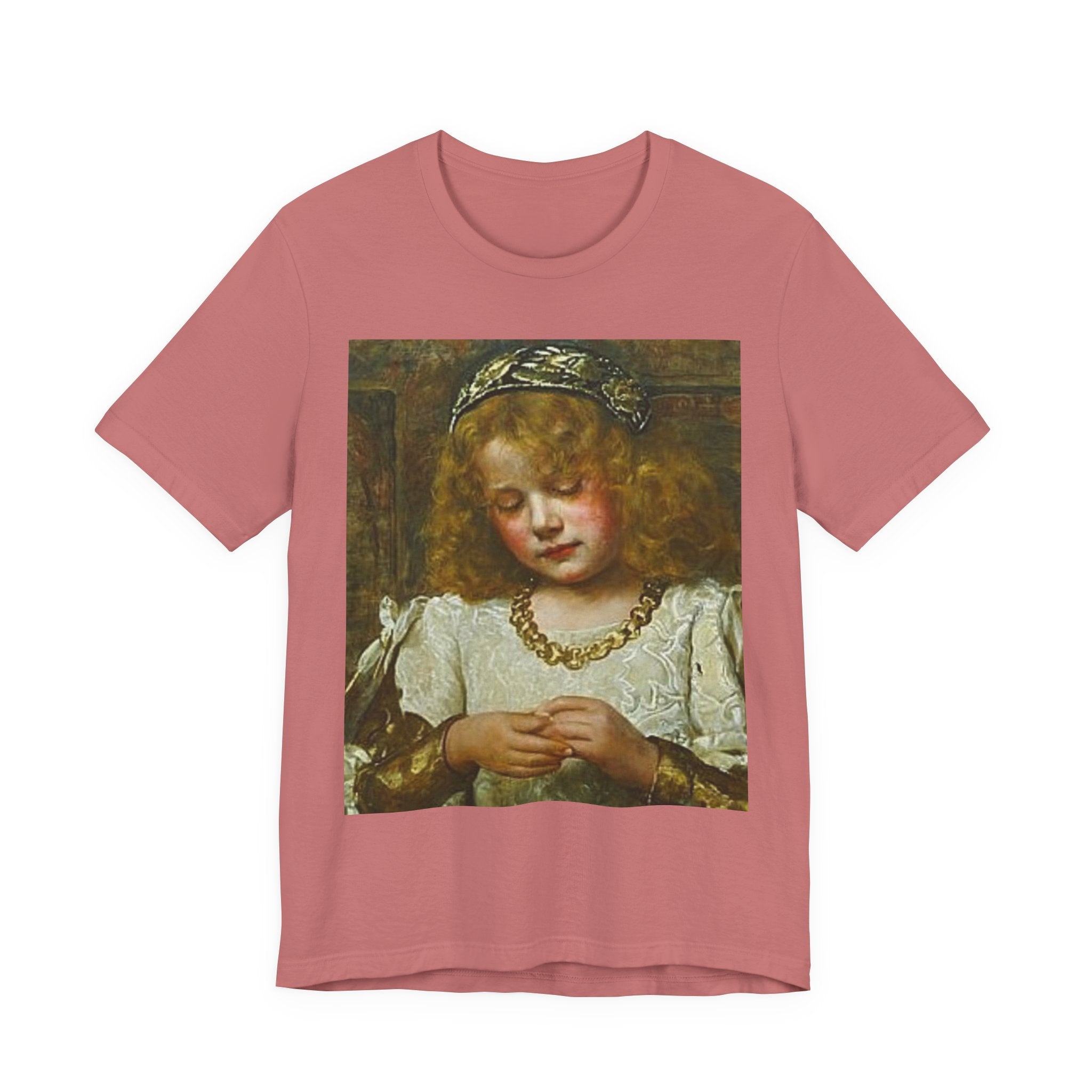 Vintage Renaissance Portrait T-Shirt — Angelic Child Art Print Tee