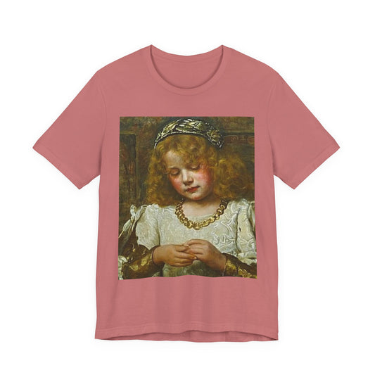 Vintage Renaissance Portrait T-Shirt — Angelic Child Art Print Tee