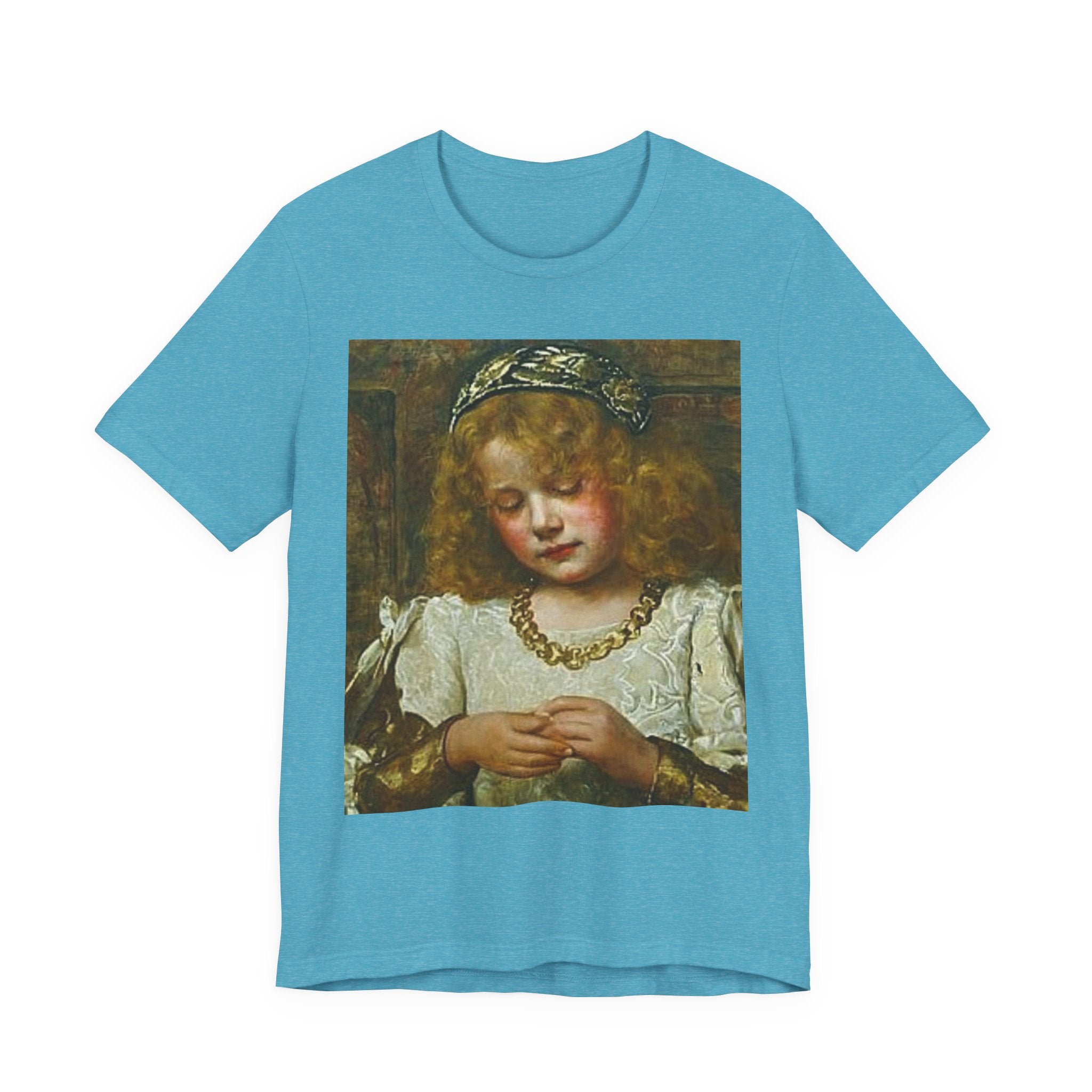Vintage Renaissance Portrait T-Shirt — Angelic Child Art Print Tee