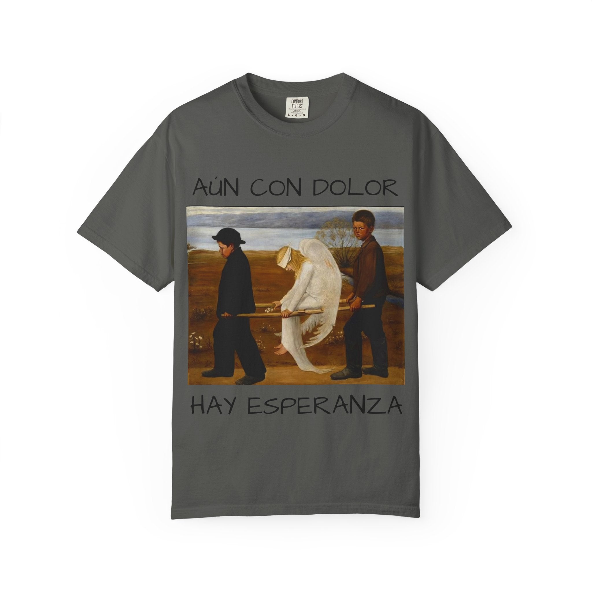 Camiseta unisex teñida en prenda
