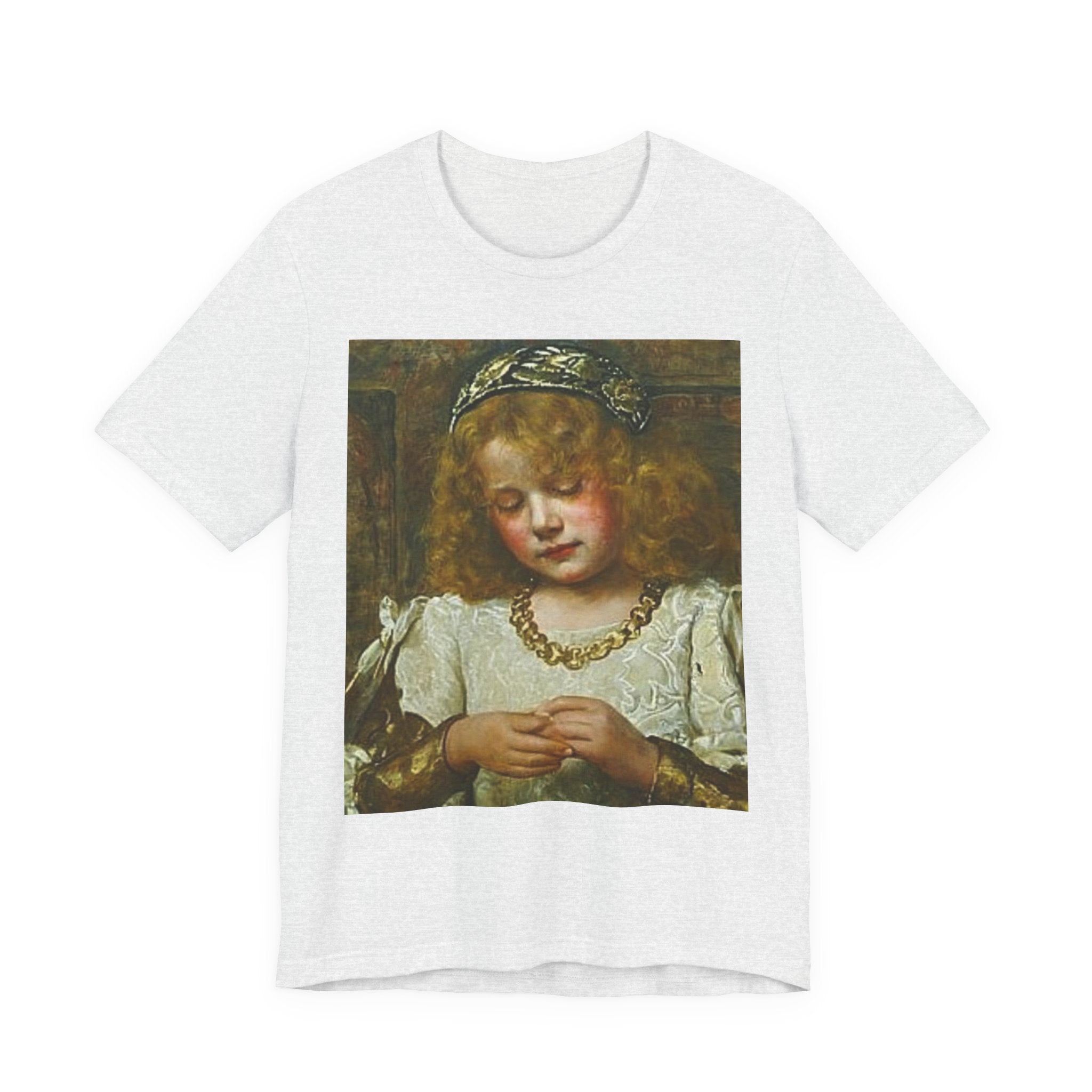 Vintage Renaissance Portrait T-Shirt — Angelic Child Art Print Tee