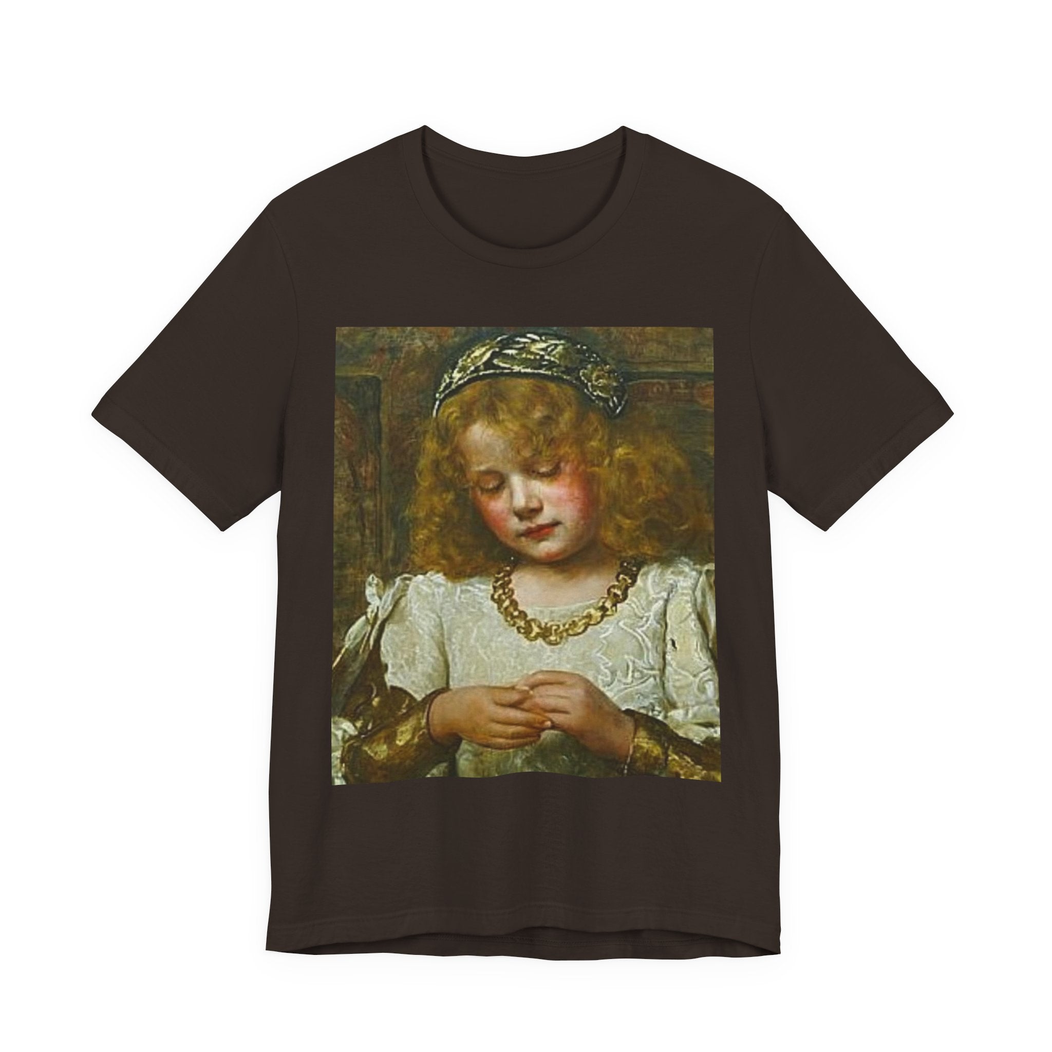 Vintage Renaissance Portrait T-Shirt — Angelic Child Art Print Tee