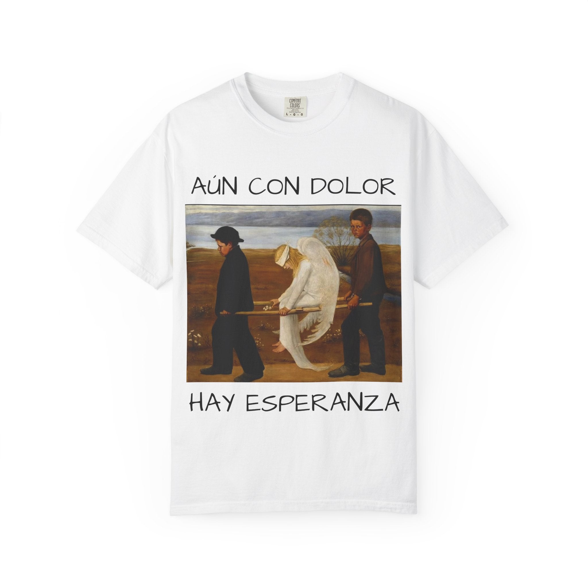 Camiseta unisex teñida en prenda