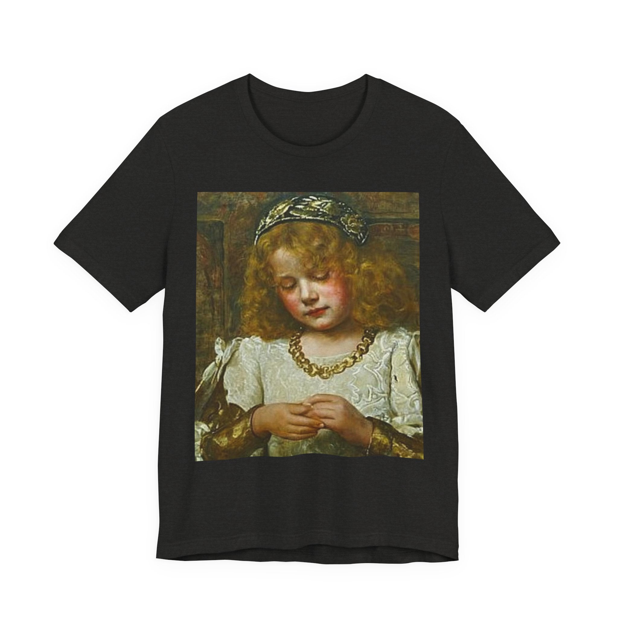 Vintage Renaissance Portrait T-Shirt — Angelic Child Art Print Tee