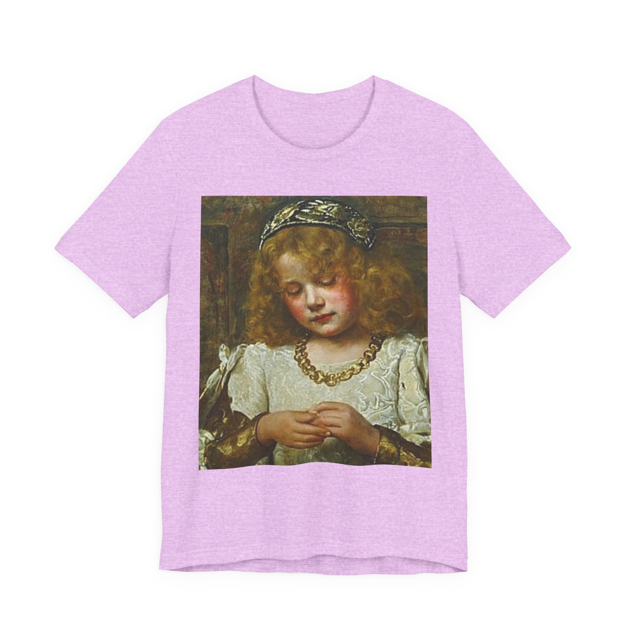 Vintage Renaissance Portrait T-Shirt — Angelic Child Art Print Tee