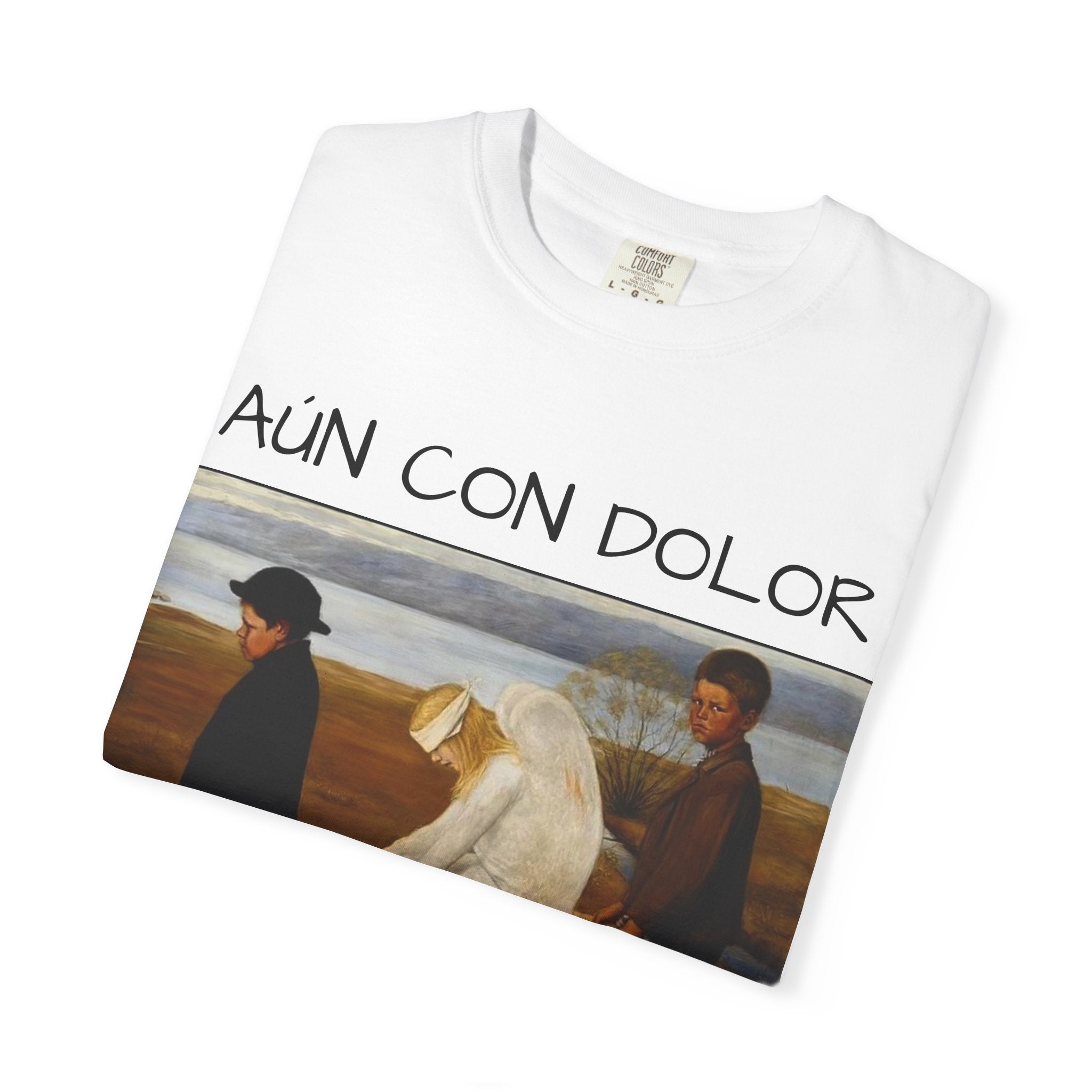 Camiseta unisex teñida en prenda