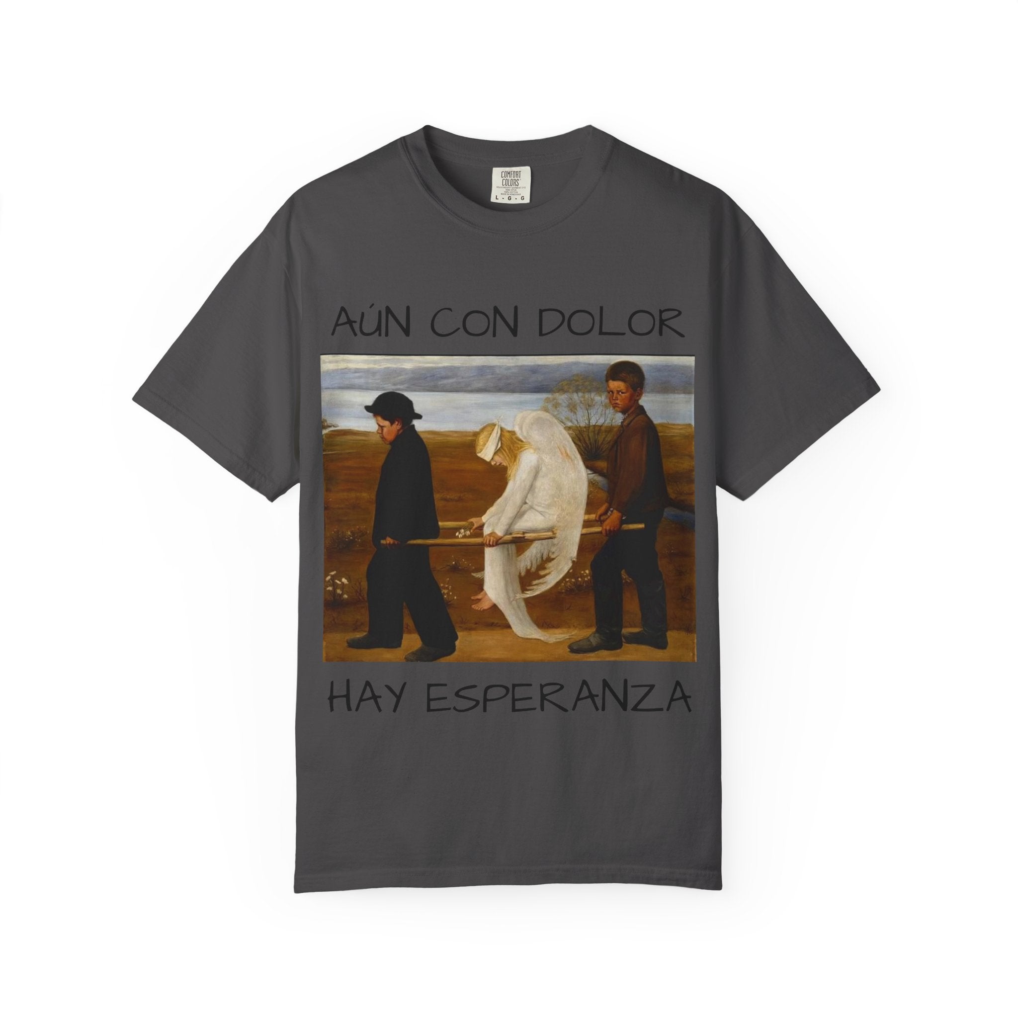 Camiseta unisex teñida en prenda