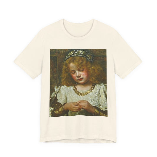 Vintage Renaissance Portrait T-Shirt — Angelic Child Art Print Tee