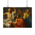 Socratic Debate Classical Art Poster