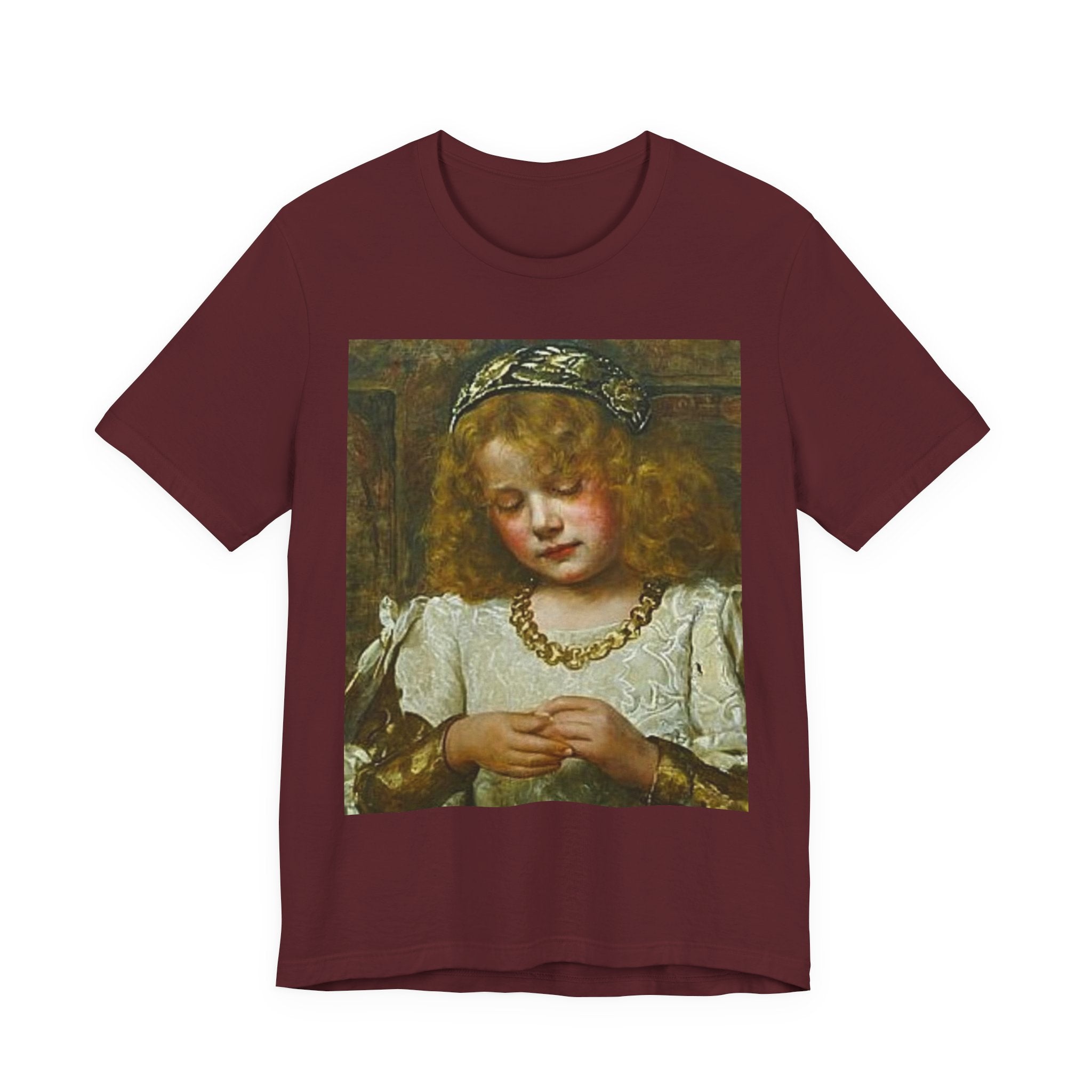 Vintage Renaissance Portrait T-Shirt — Angelic Child Art Print Tee