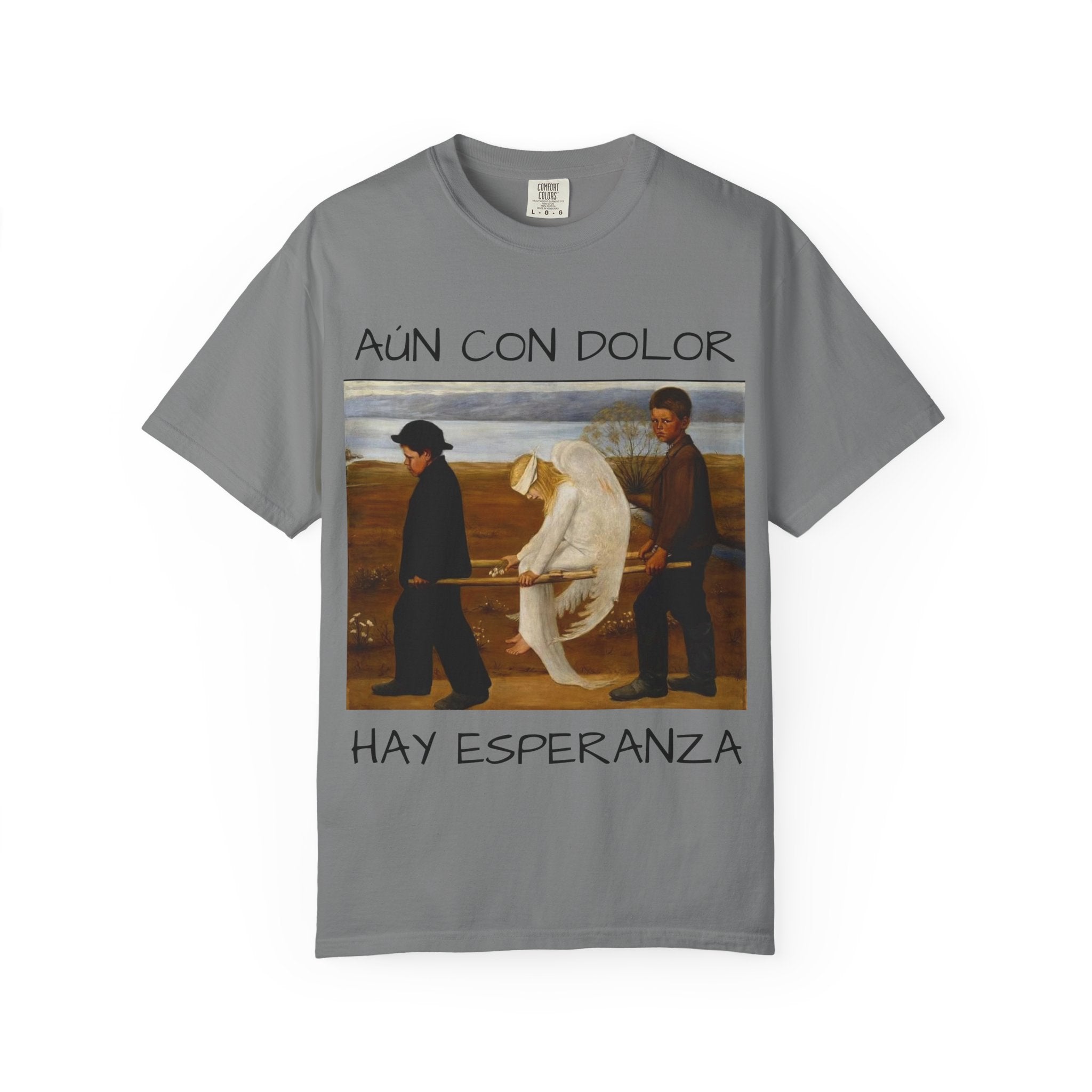 Camiseta unisex teñida en prenda